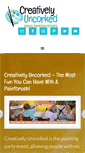 Mobile Screenshot of creativelyuncorked.com